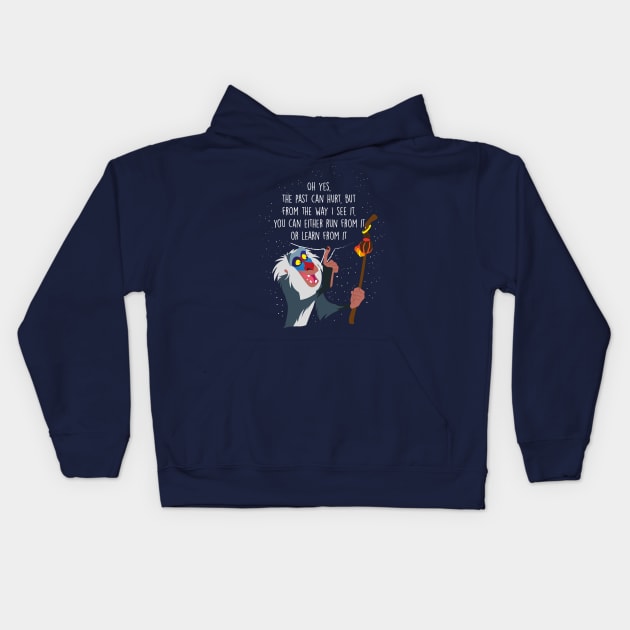 Rafiki's Lesson Kids Hoodie by NatsuFan